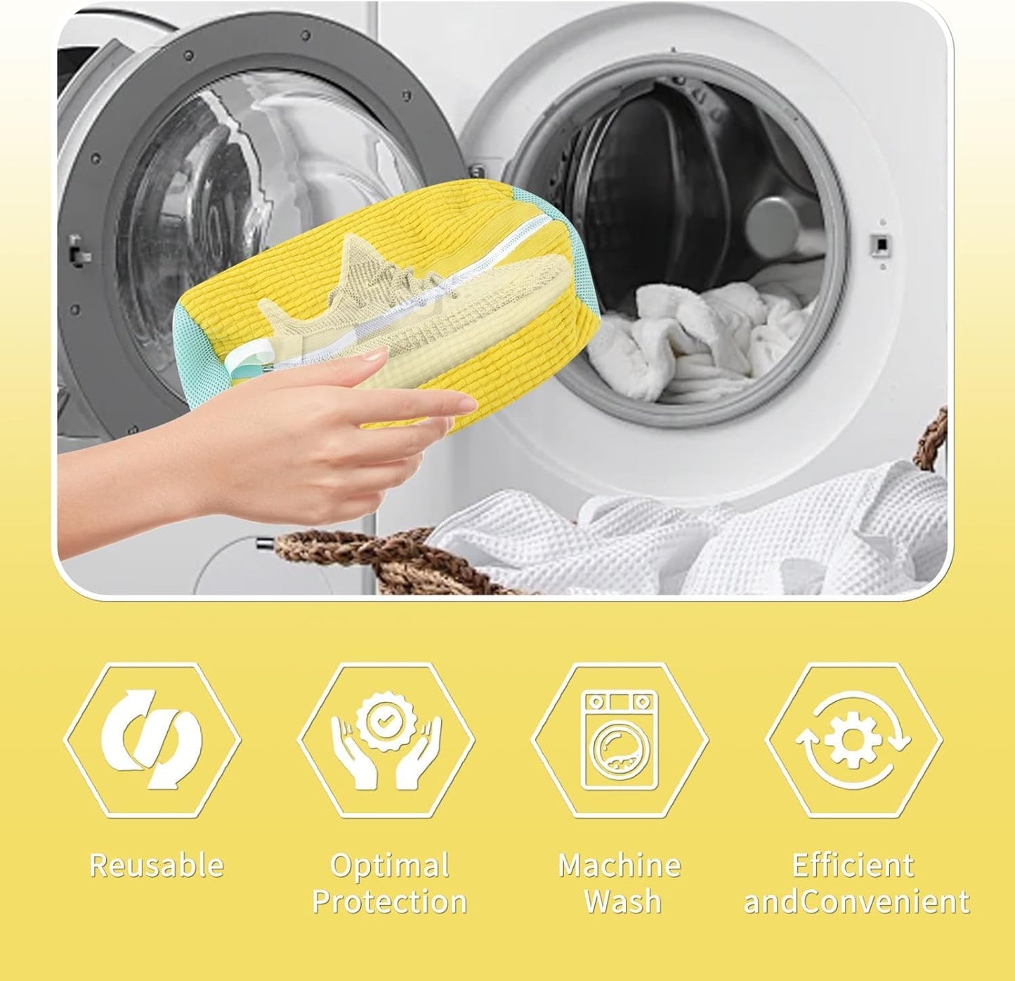 The Sole Mate Shoe Wash Bag – Keep Shoes Fresh & Protected!