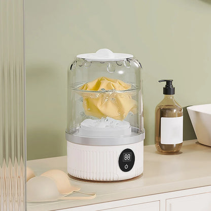 Pocket Wash™ – 1L Wireless Laundry Machine for Small Loads