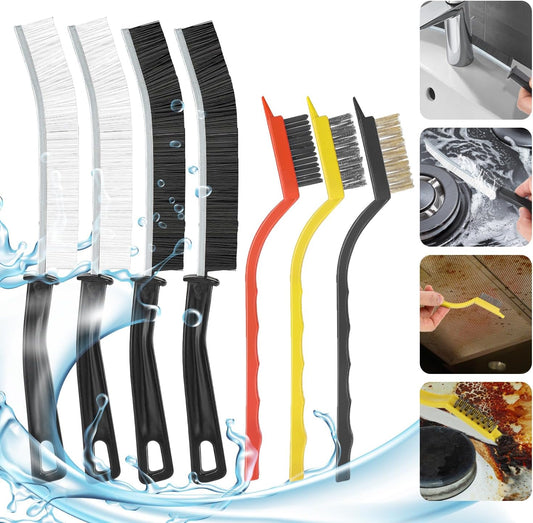 GrooveMaster 7-in-1 Deep Clean Brush Set