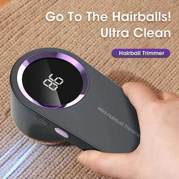 FluffAway™ Pro LED Fabric Shaver – USB Rechargeable Lint Remover for Clothes, Sweaters & Furniture