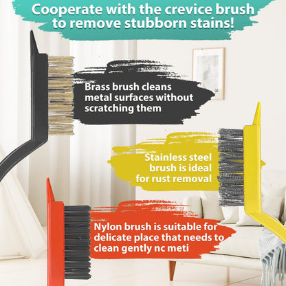 GrooveMaster 7-in-1 Deep Clean Brush Set